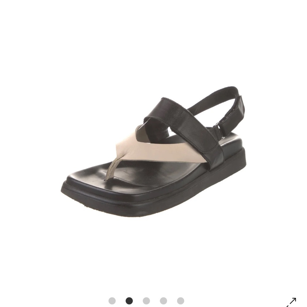 Alohas Black and Cream Women's Sandals 39